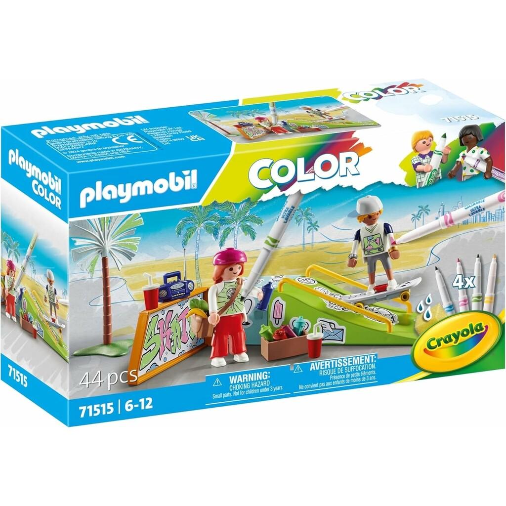 Playmobil Color Crayola Skatepark Juguetes PLAYMOBIL