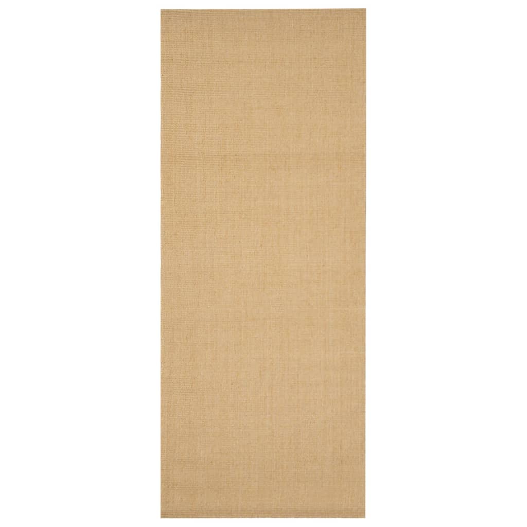Vidaxl Alfombra Sisal Natural 100x250 Cm