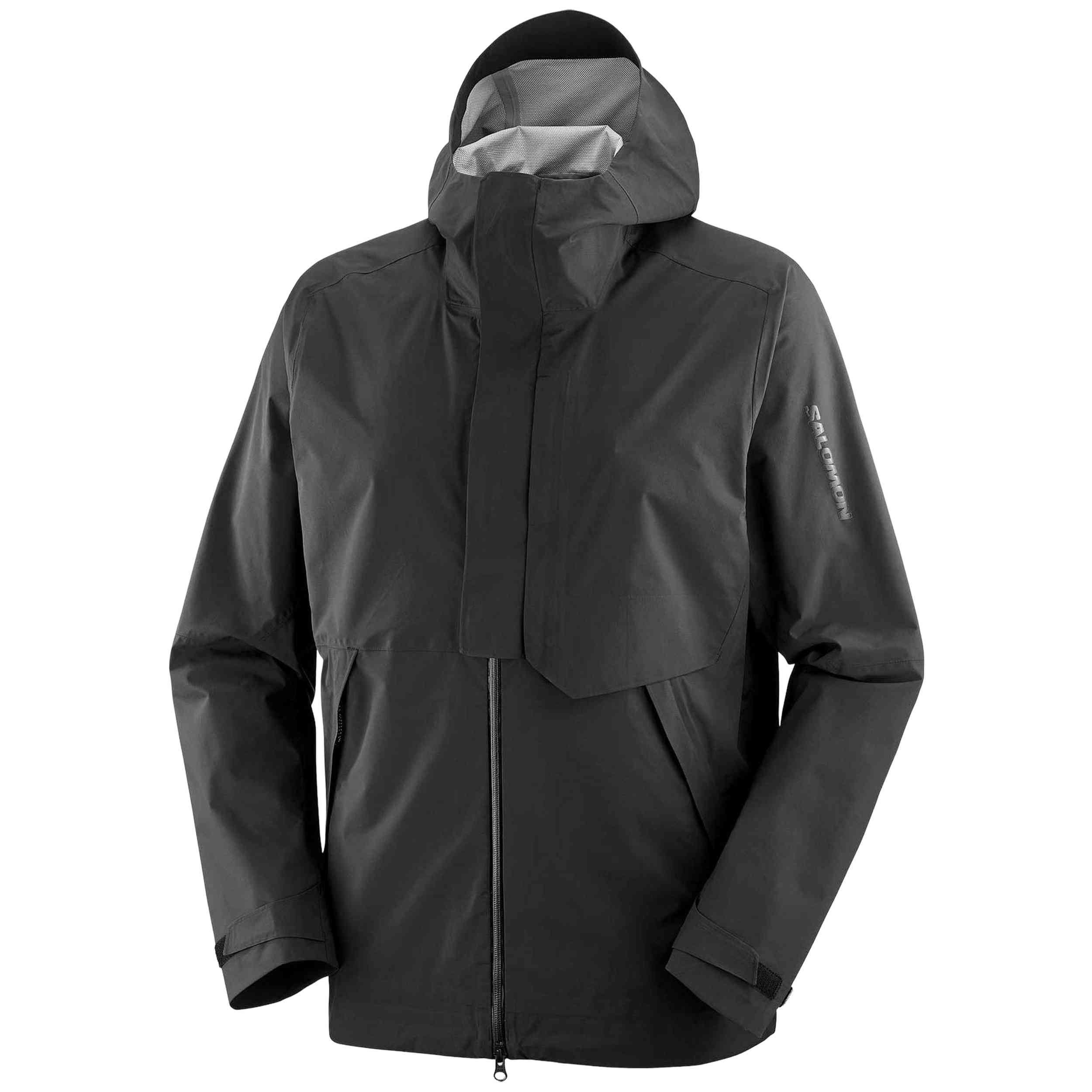 Chaqueta Salomon modelo Chaqueta con capucha Salomon Outerpath Waterproof Pro negro para Hombre en color Negro