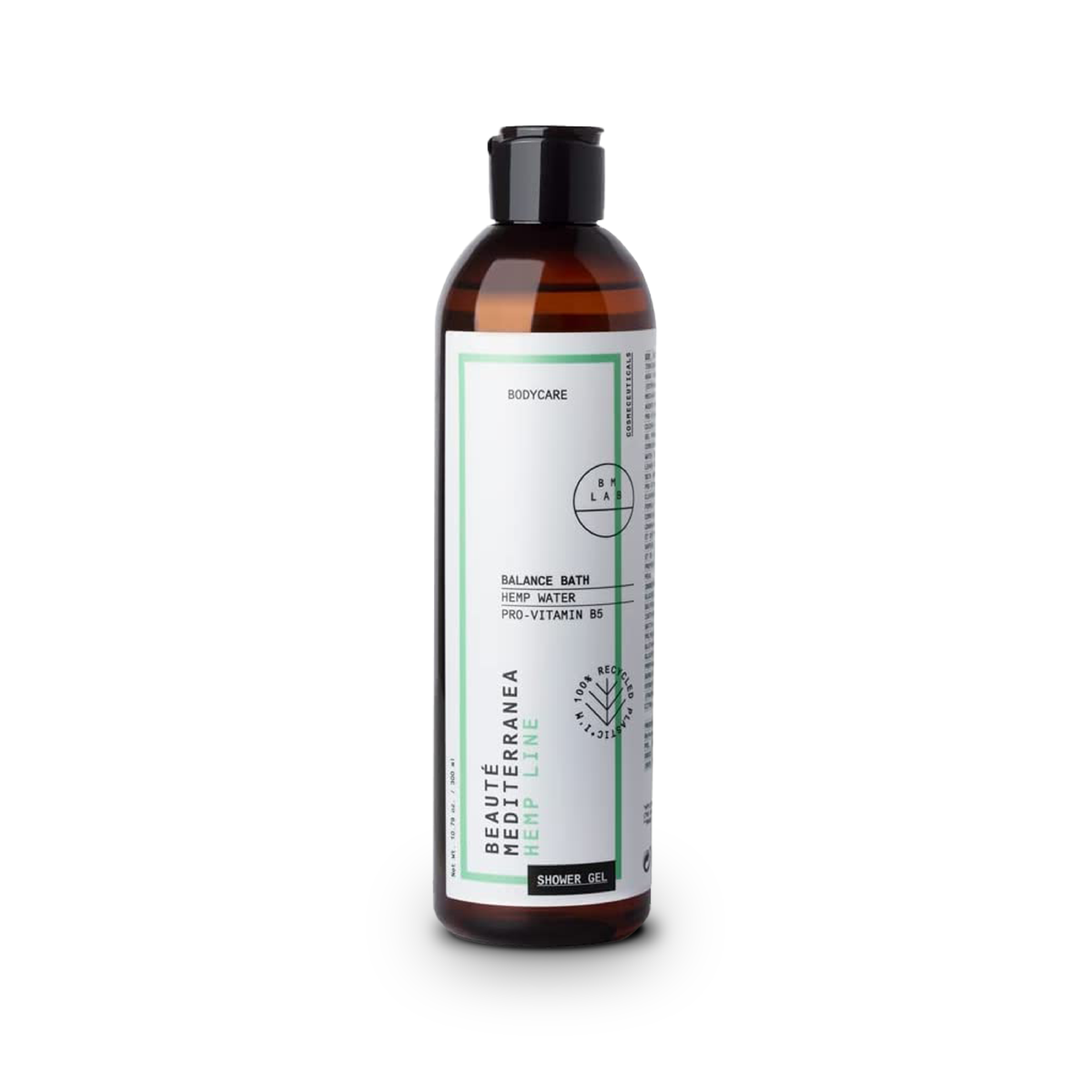 Beauté Mediterranea - BALANCE BATH - Gel de Ducha Corporal Hidratante - Ideal para Pieles Sensibles - Para Uso Diario - Vegano - 30 cl