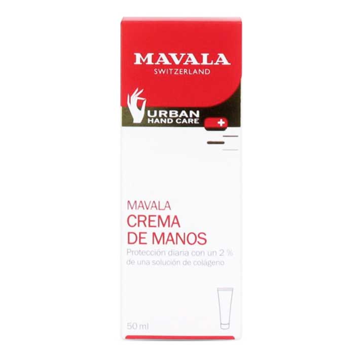 Crema de Manos Hidratante Mavala 50 Ml - Colágeno Marino y Alantoína