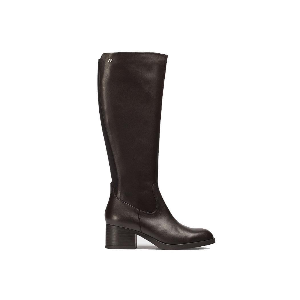 Bota Alta Tacón Mujer  G-6250 Marron