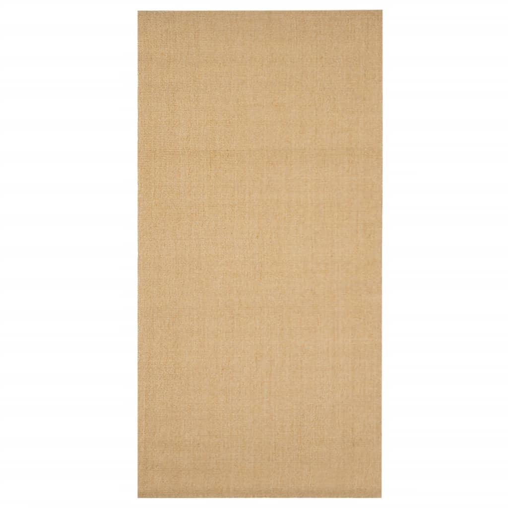 Vidaxl Alfombra de Sisal Natural 100x200 Cm para Sala de Estar Dormitorio Habitación Salón