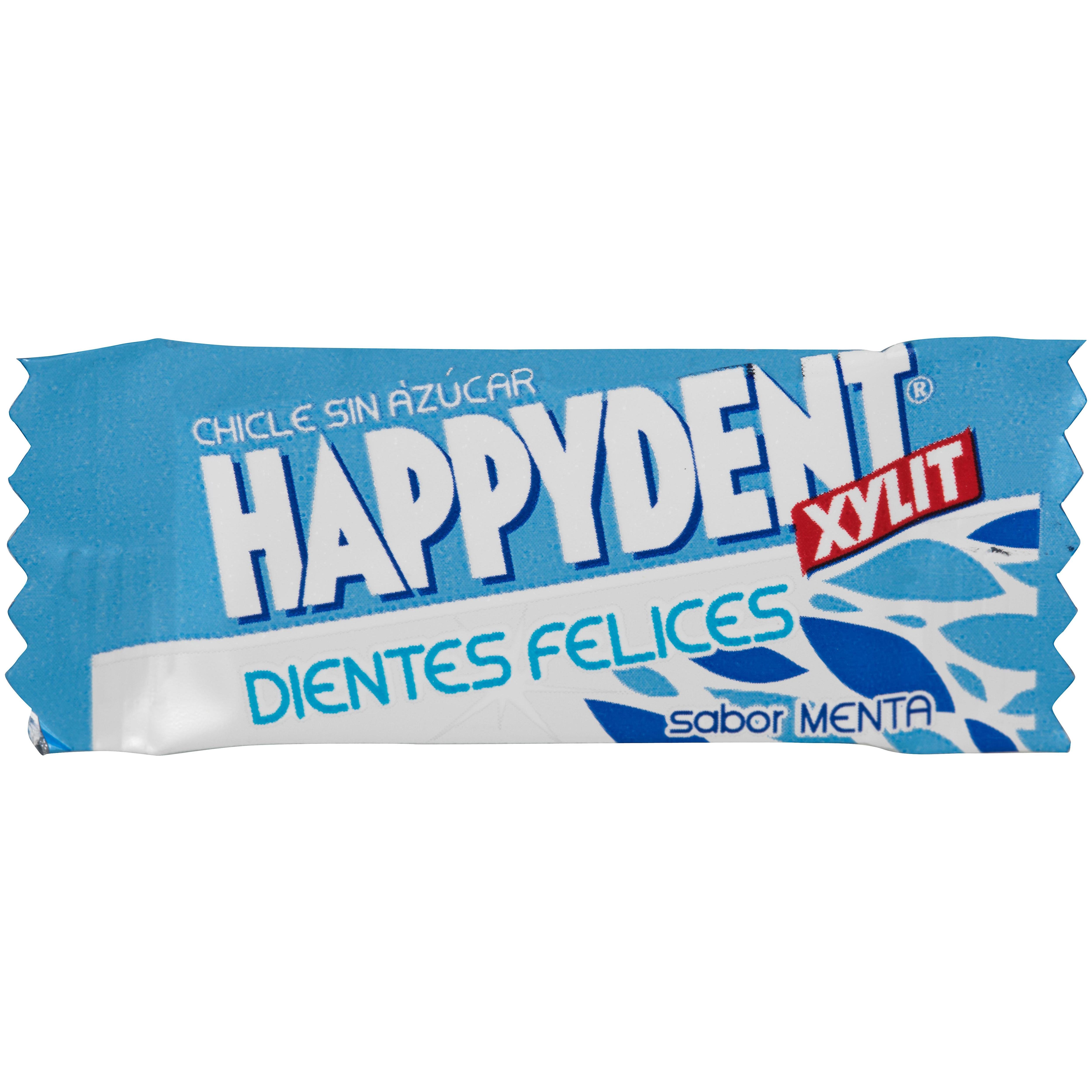 Chicles Happydent Sabores Surtidos - Chicle Happydent 200 Uniades - Chicles Fresa - Menta - Clorofila