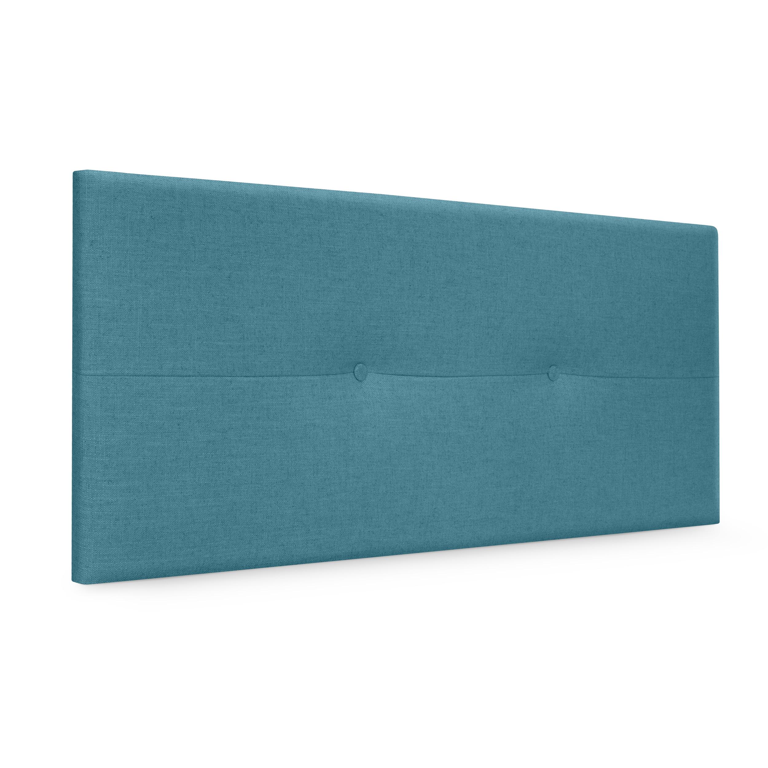 DHOME Cabecero de Lino Natural con Botones Cabezal Tapizado Cama Dormitorio Moderno TOP TRENDING
