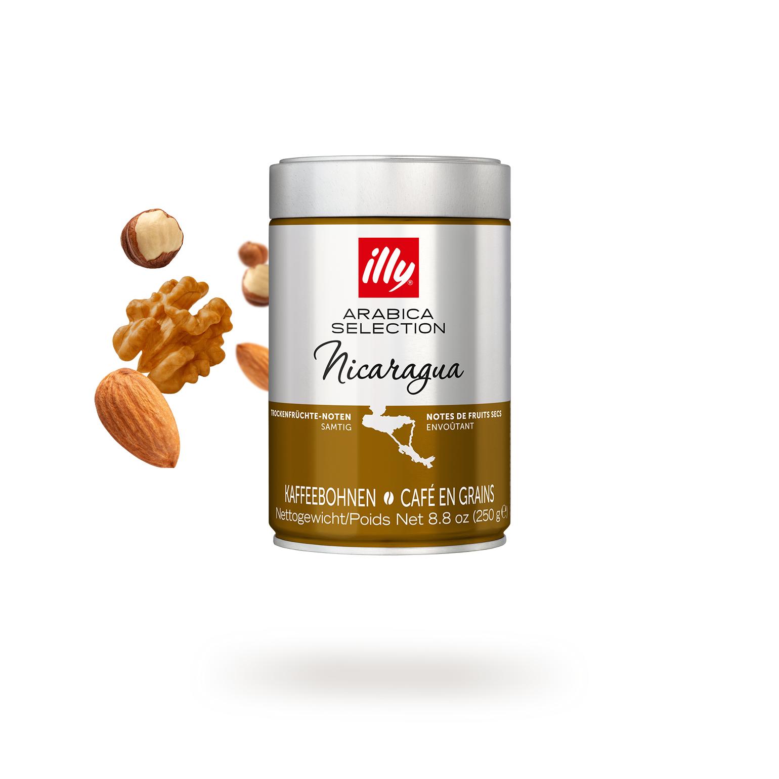 Café en grano Illy Selección Arábica Nicaragua 250 g