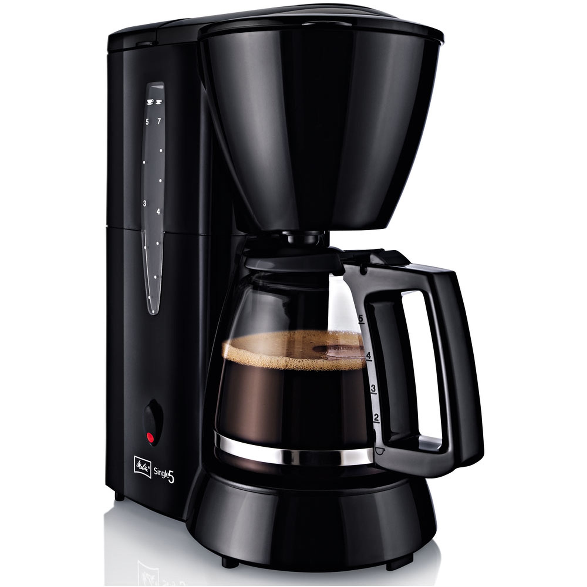 Melitta Cafetera de goteo Melitta Single 5 720-12 Válvula Aromática Diseño Compacto 5 Tazas