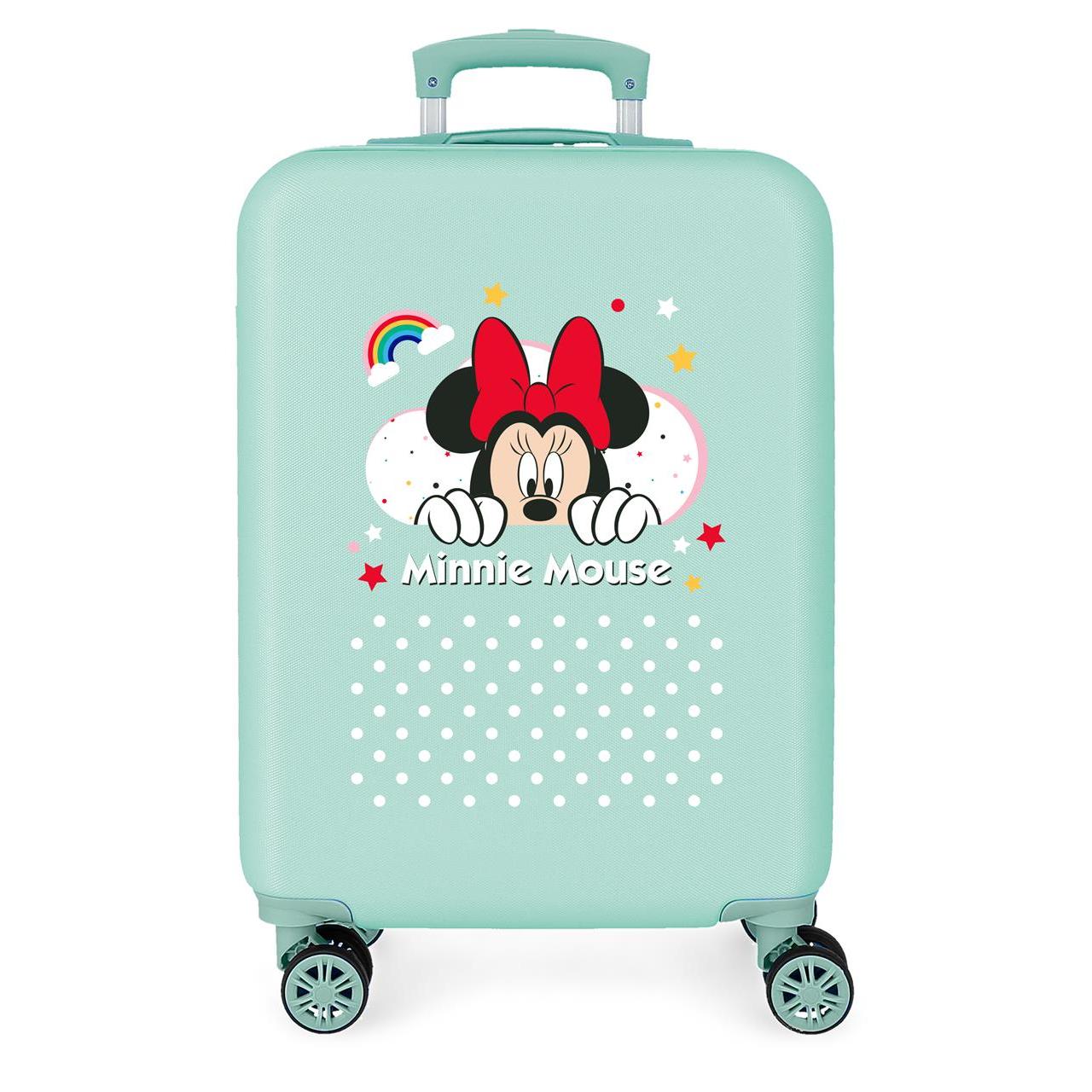 Maleta de cabina Disney Minnie Rainbow 55cm
