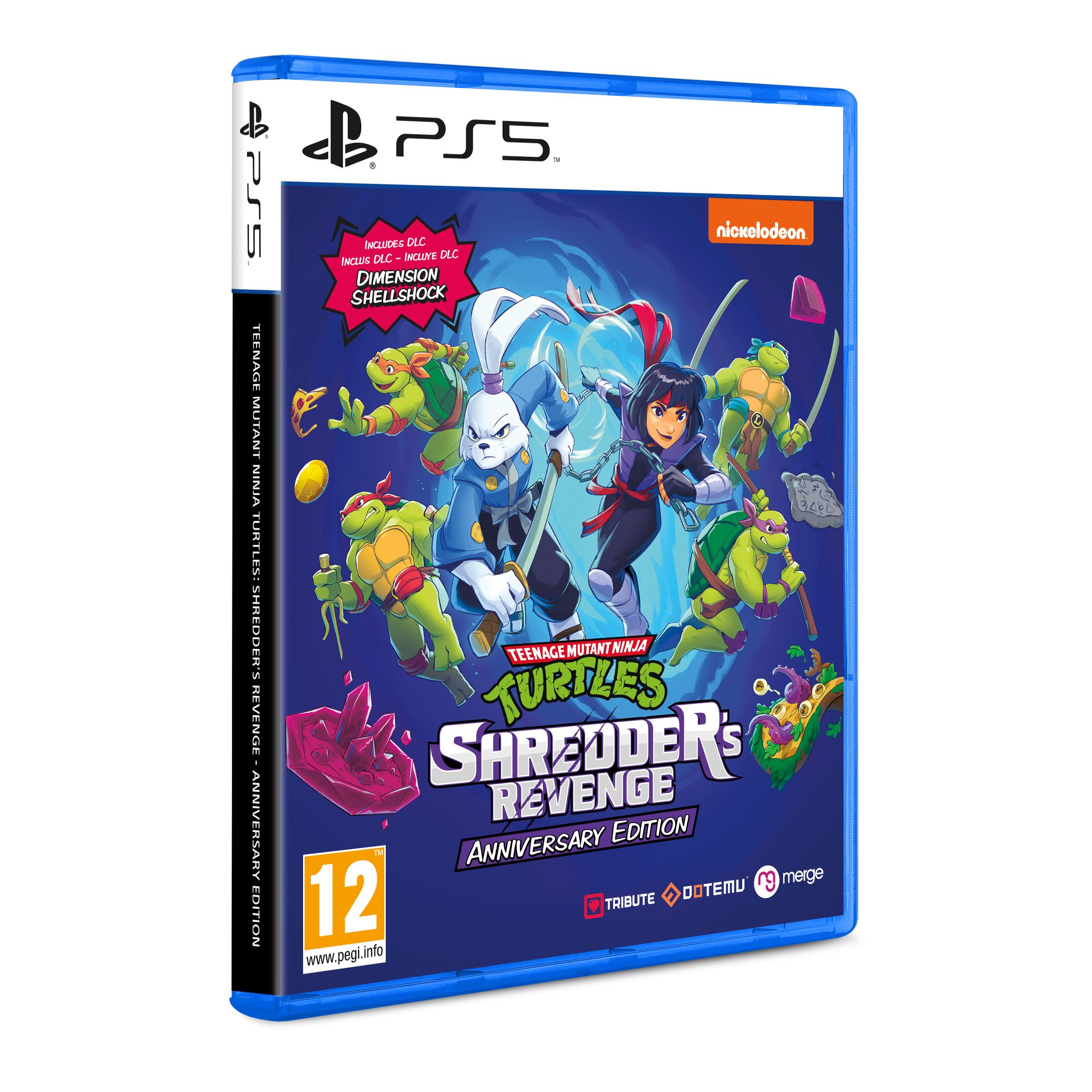 Teenage Mutant Ninja Turtles Shredders Revenge Anniversary Edition - PS5 - Nuevo precintado - PAL España