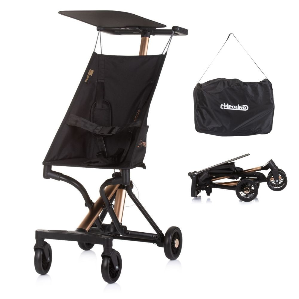 CHIPOLINO Silla de paseo UNIQUE extra ligera (3,5 kg) con plegado telescópico de Chipolino
