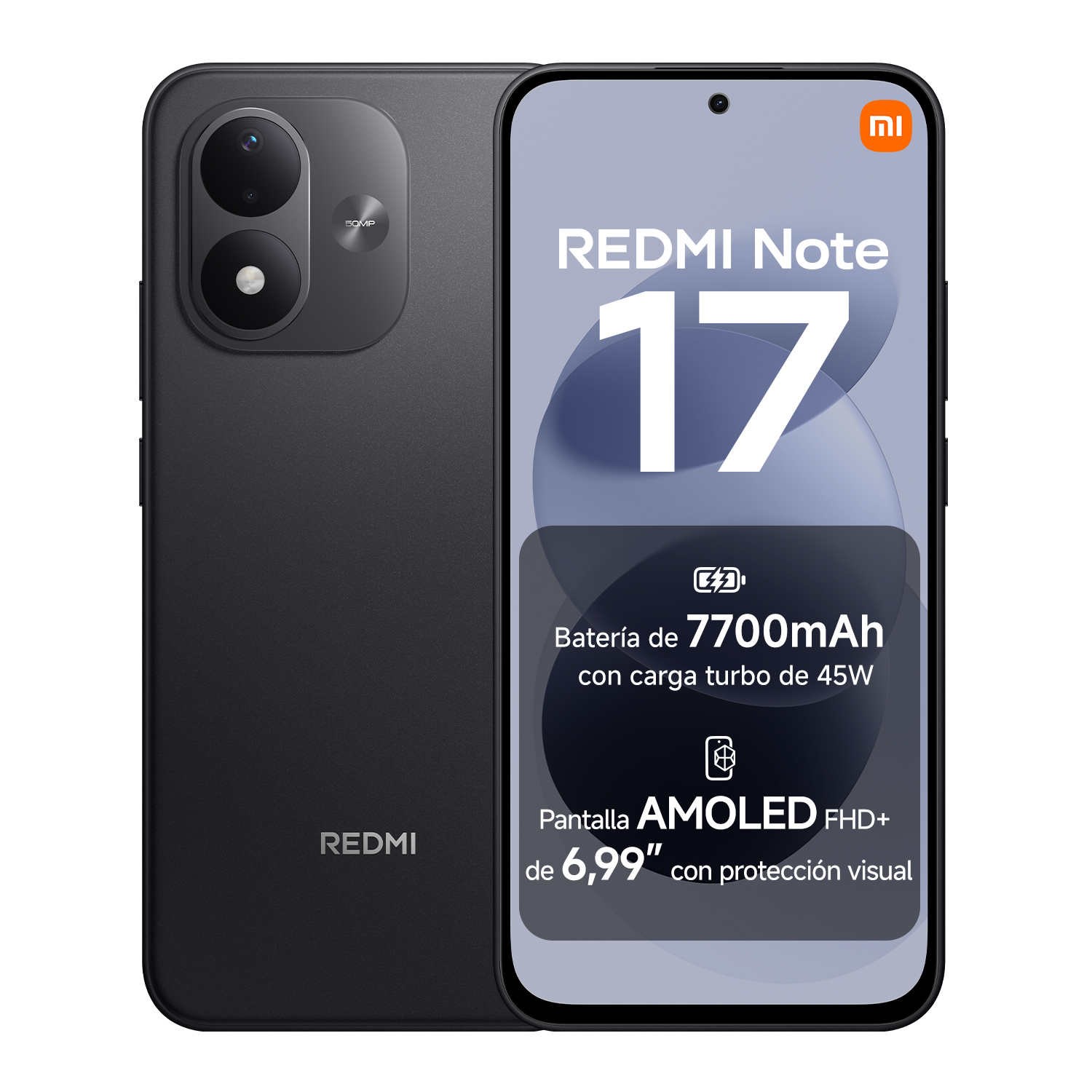 Oficial | REDMI Note 17, potente Snapdragon® 6s 4G Gen 2, pantalla AMOLED FHD+ de 6,99" con protección ocular, batería de 7700 mAh con carga turbo de 45 W