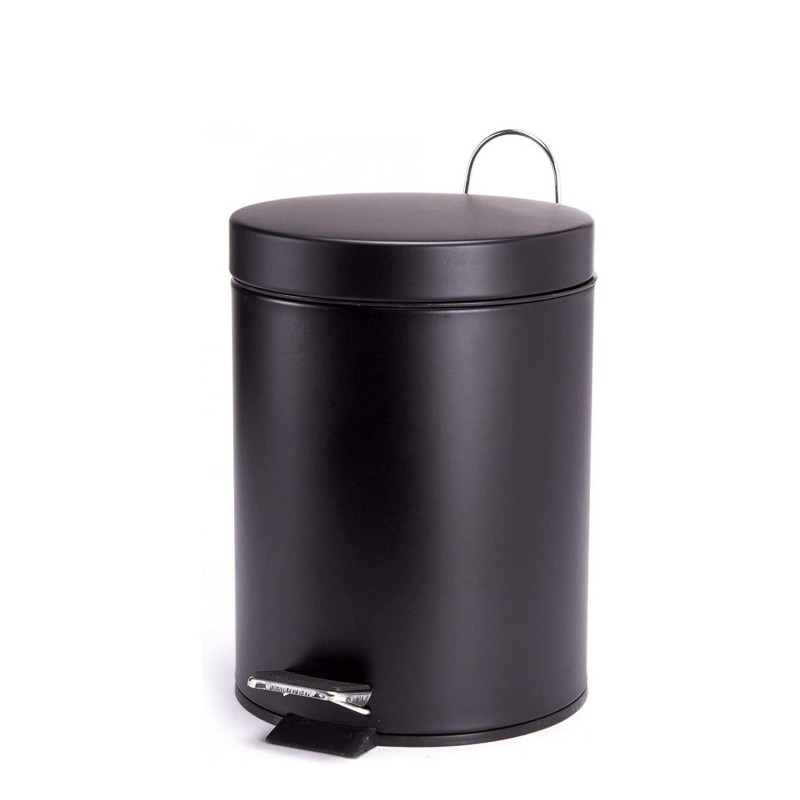 TIENDA EURASIA - Papelera con Pedal, Cubo Extraible, Acero Inoxidable