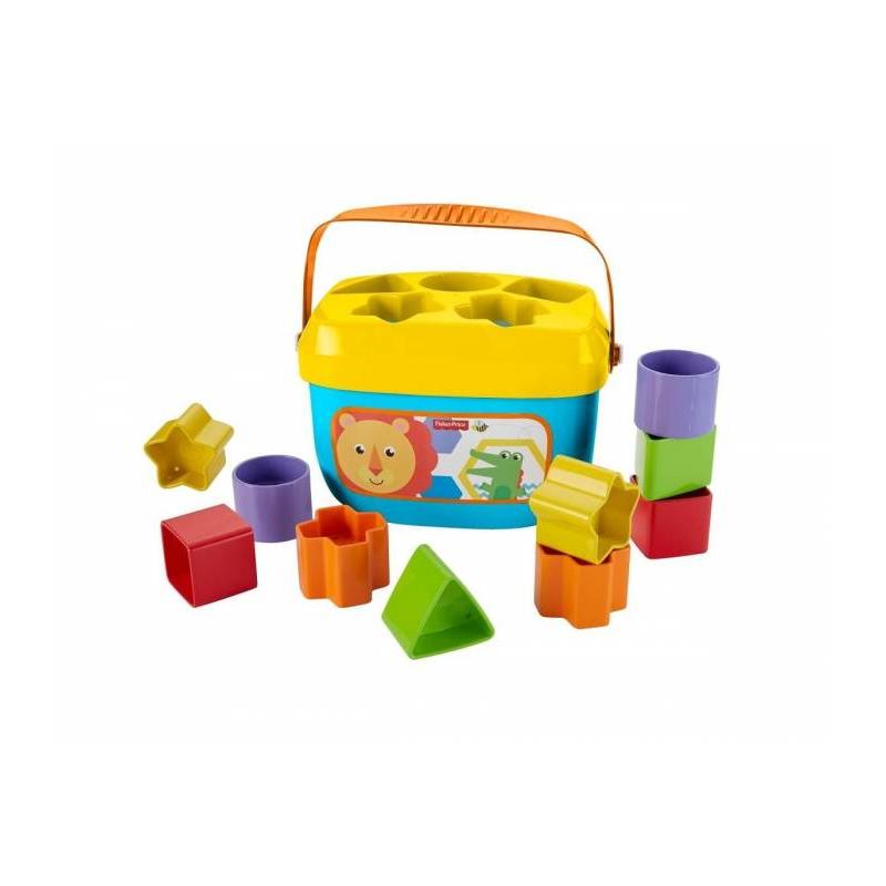 Mattel Fisher-Price Bloques Infantiles para Bebé - Juguete de Construcción para Ejercitar Habilidades Importantes