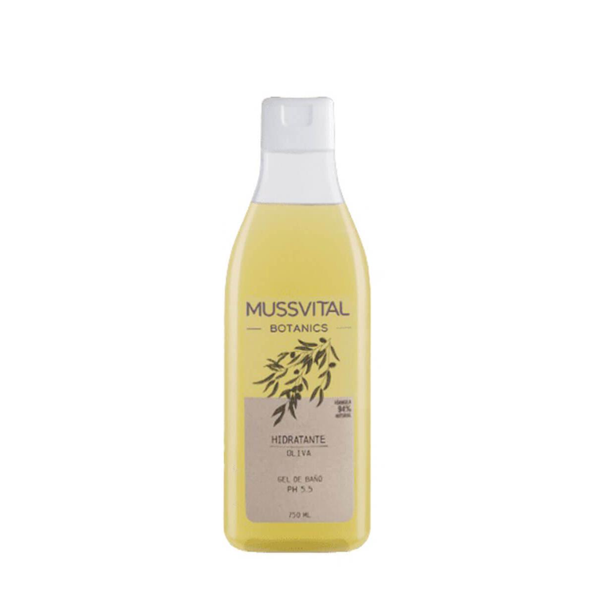 Mussvital botanics oliva gel de baño 750ml