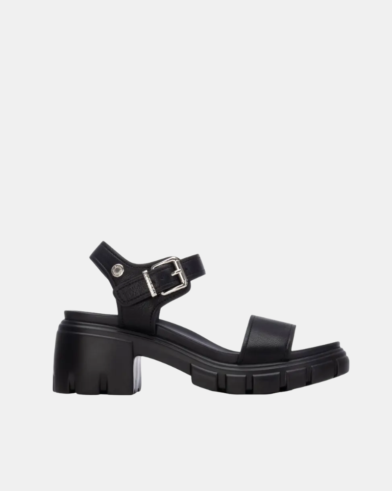 REFRESH 175283 Sandalias Abiertas Mujer Negro