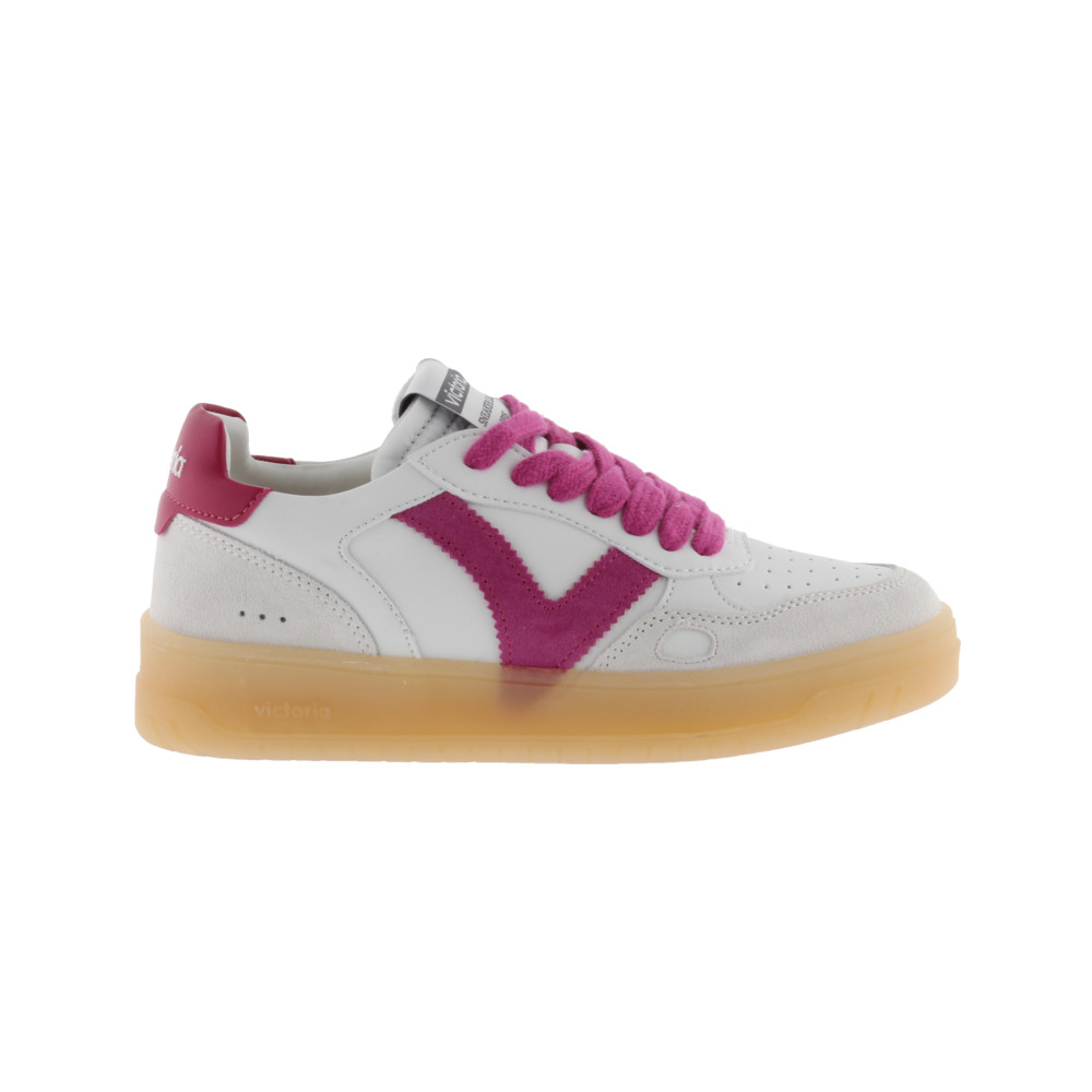 Victoria Seúl Zapatillas de efecto piel con piezas de color y serraje y suela caramelo 1257129