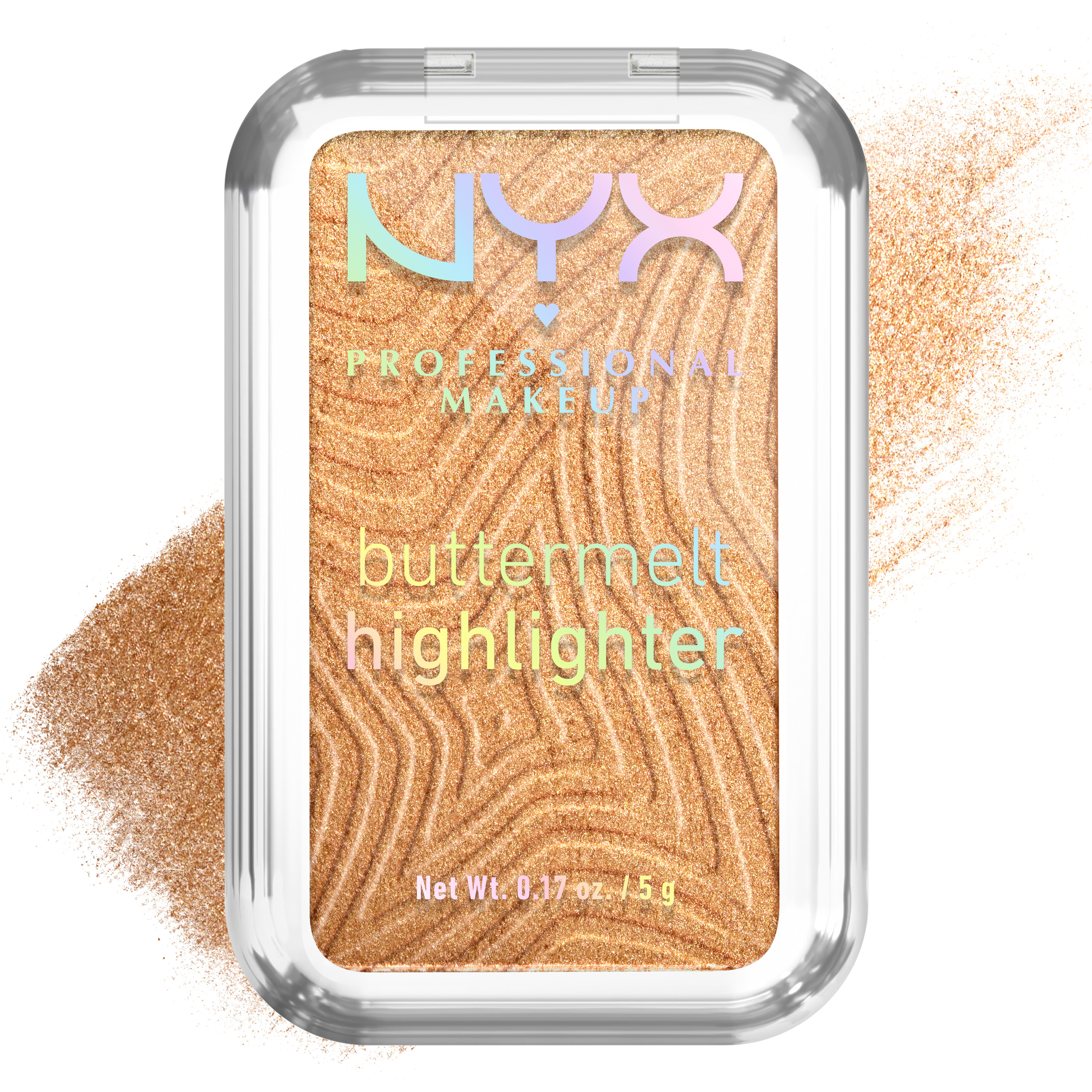 NYX Professional Makeup | Buttermelt Highlighter de alta pigmentación, se funde suavemente con todo tipo de tonos de piel.