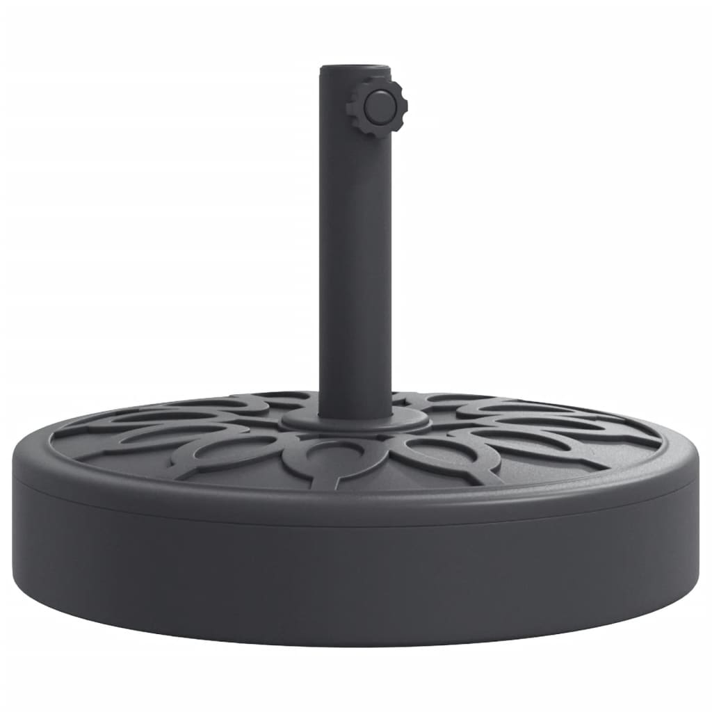 vidaXL Base de sombrilla para palos de Ø38/ 48 mm Peso 12 kg , 25 kg , 27 kg (con ruedas)