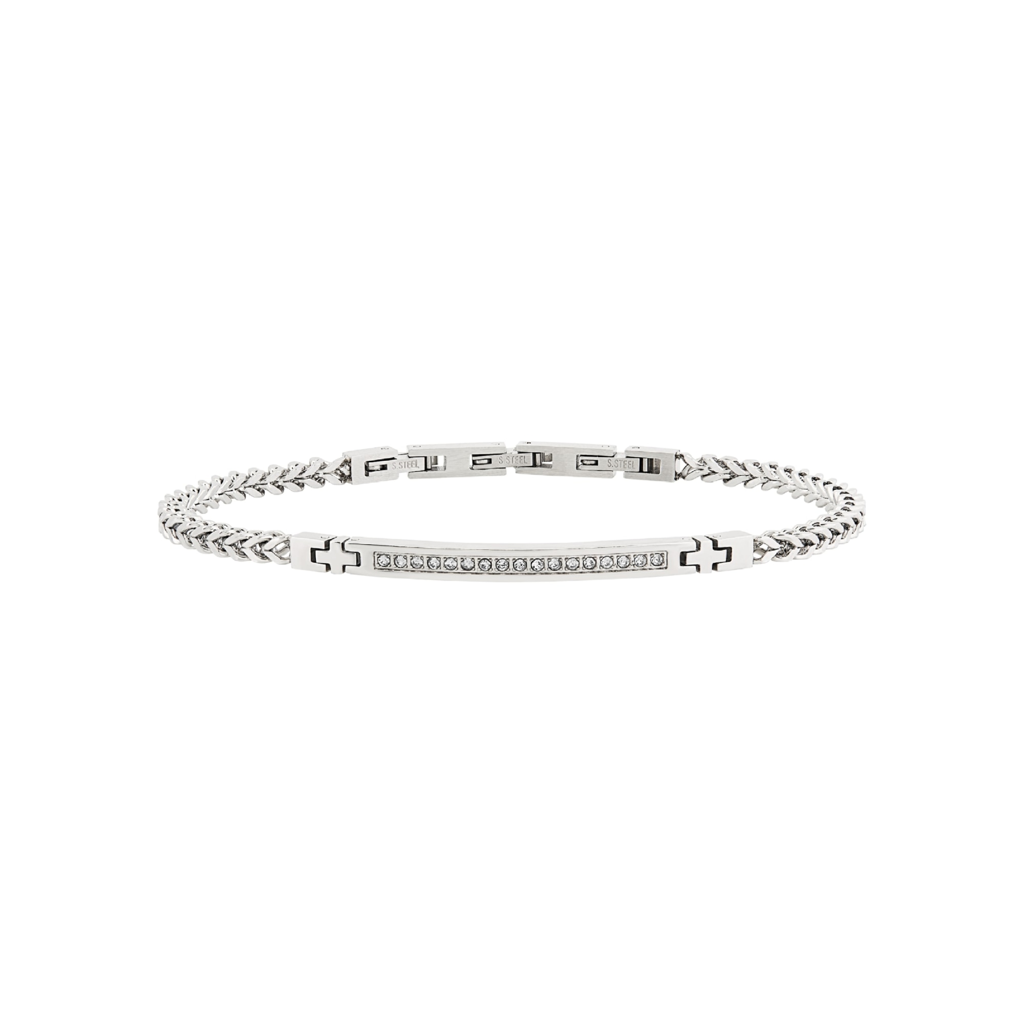 BREIL Joyas colección LIGHT ROW, PULSERAS DE HOMBRE en color PLATA UNIC Talla with ZIRCONIA - TJ3366