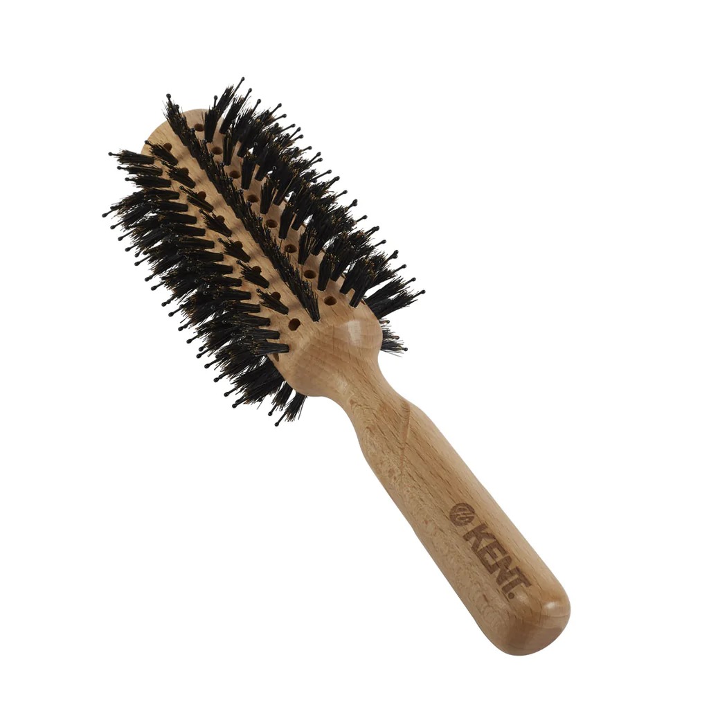 Kent Brushes - Kent Brushes Cepillo de Pelo Pure Flow Large Vented Round Brush Barril de 35mm