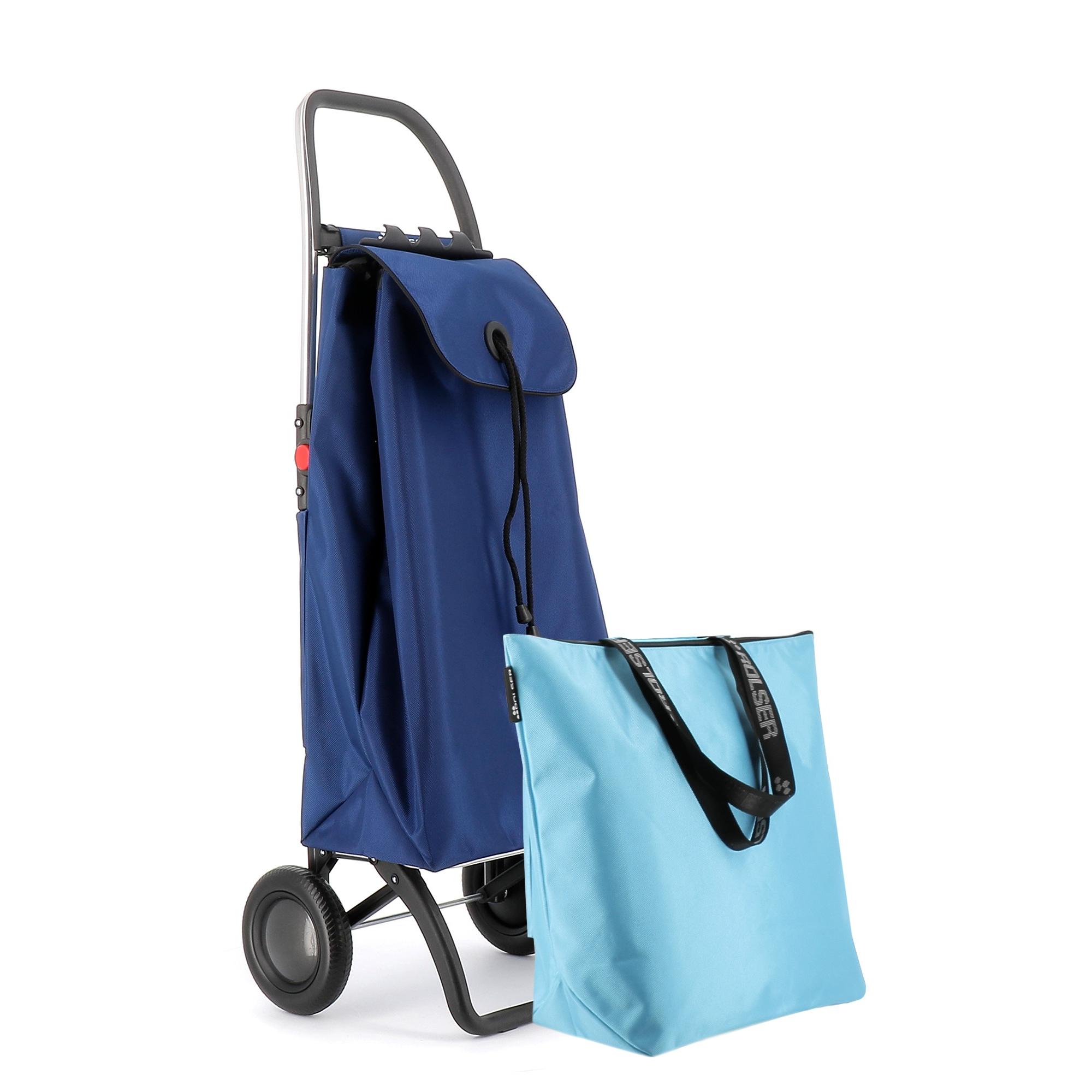 Combo Carro Rolser I Max Mf 2 Ruedas Plegable Bolsa Extra