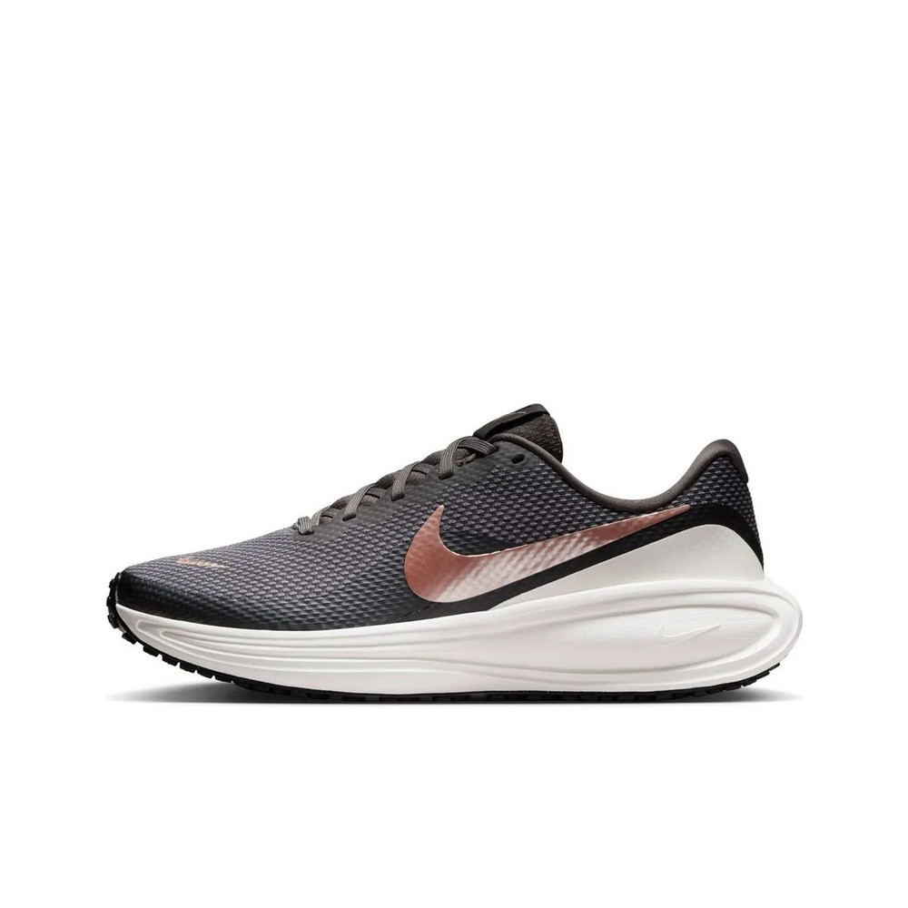 Zapatillas Nike Revolution 8 Negro Bonrce Dorado Hj8485-200 Running Mujer