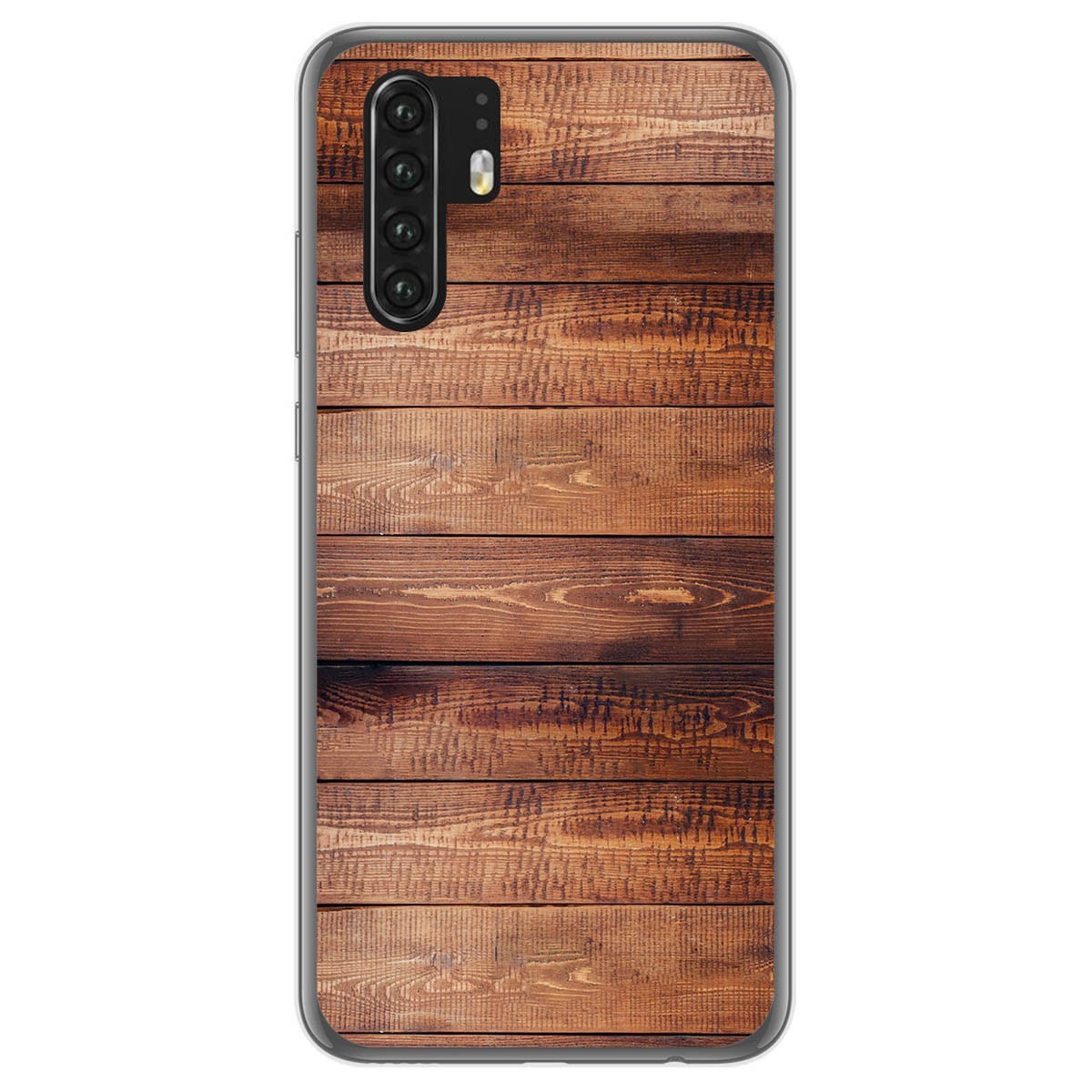Tumundosmartphone Funda Gel Tpu para Huawei P30 Pro diseño Madera 02 Dibujos