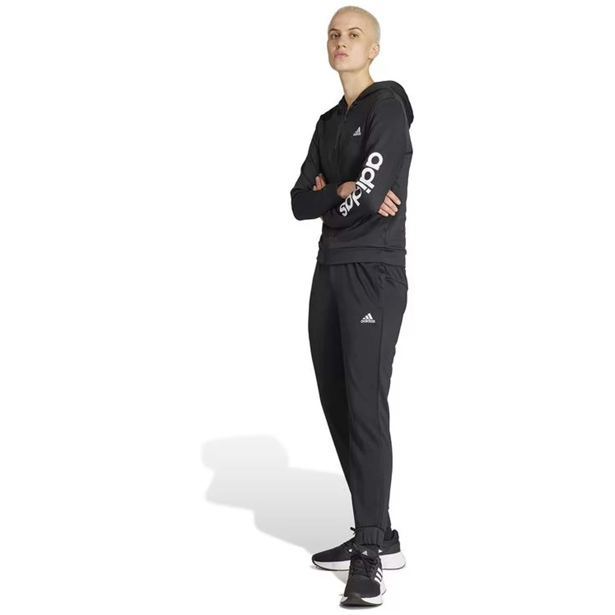 Chandal Adidas Linear para mujer en color negro