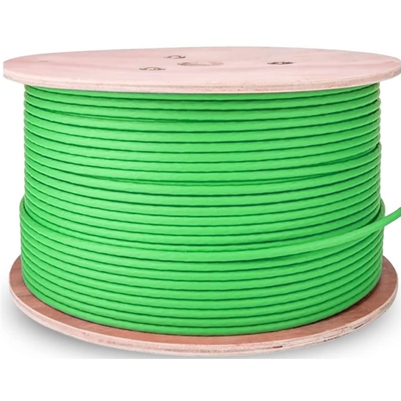 Bobina de Cable RJ45 SFTP AWG23 LSZH CPR Cca Aisens A146-0667 Cat.7/ 305m/ Verde