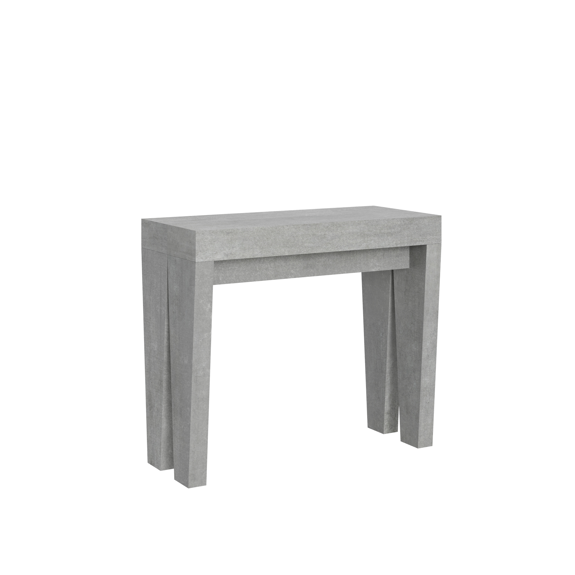 Consola extensible 90x40/196 cm Spimbo Small Cement - Itamoby