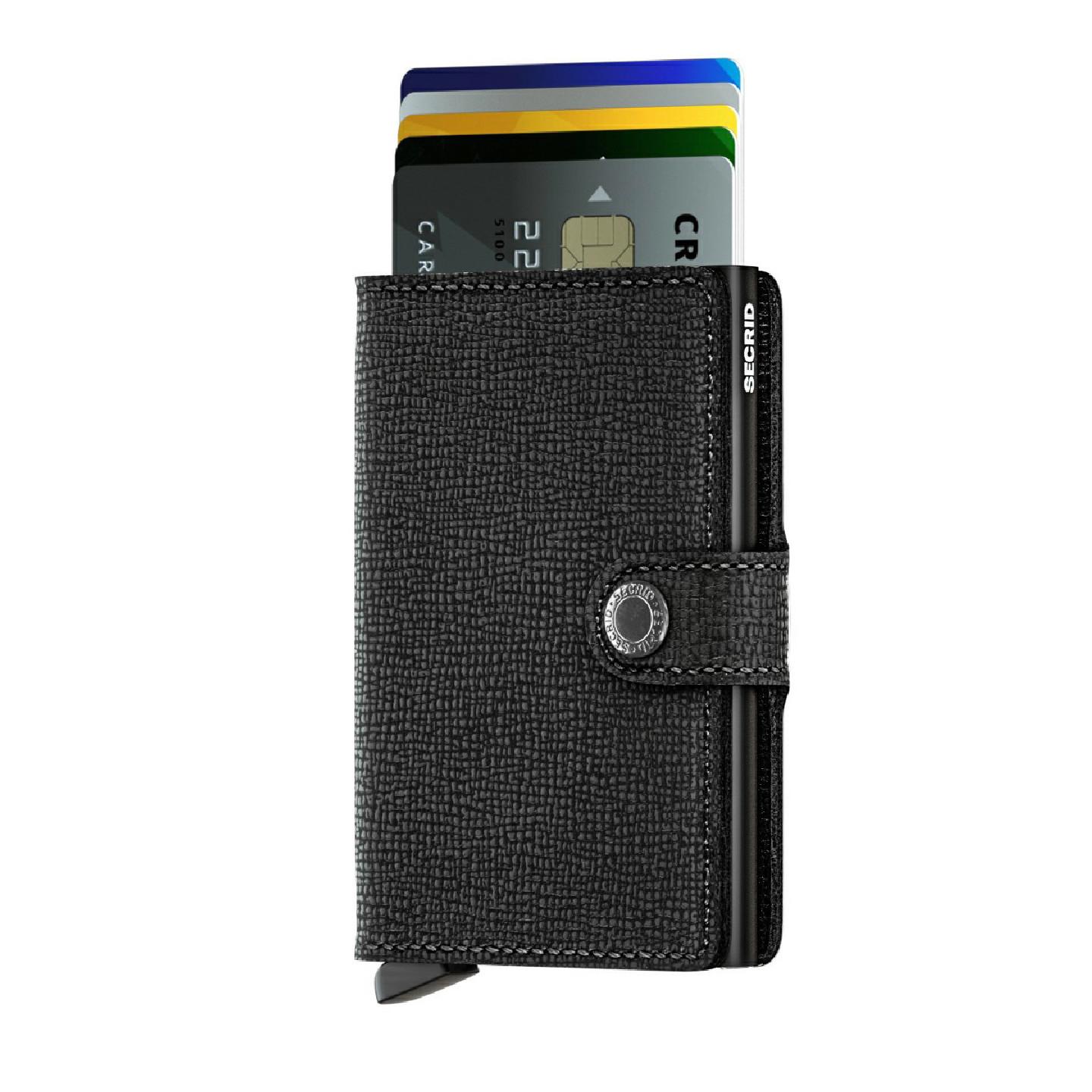 cartera Secrid Miniwallet Crisple Black