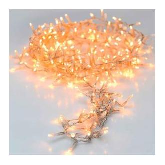 Koopman Guirnalda de Luces Micro Cluster 560 LED IP44 11m - Luz Cálida - Decoración Navideña
