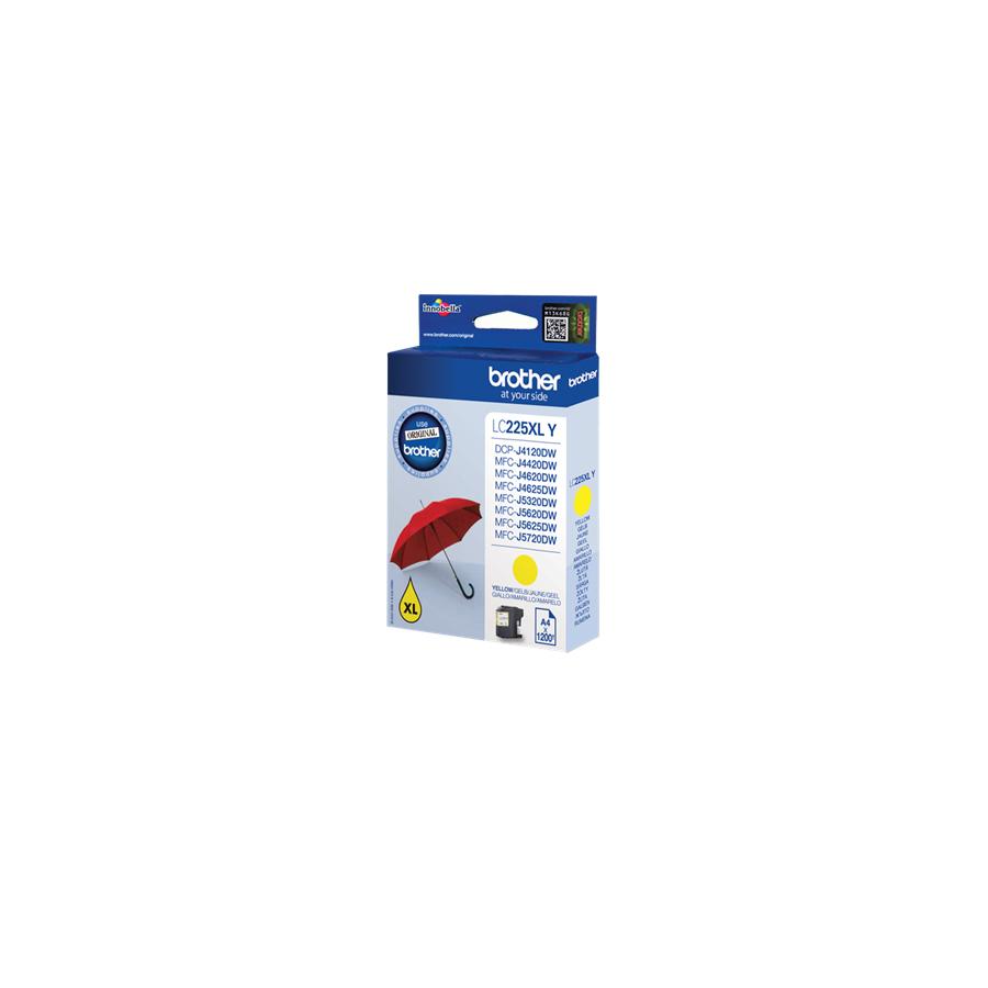 Brother LC-225XLYBP Amarillo LC225XLY