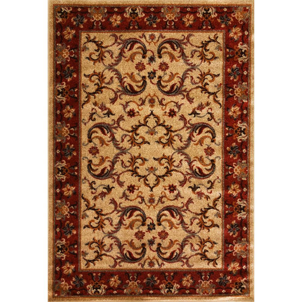 Alfombra de Hogar 100% Polipropileno 135 x 190 cm modelo CLÁSICA (Beige) - CREVICOSTA QUALITY MARK MARCAS DE CALIDAD