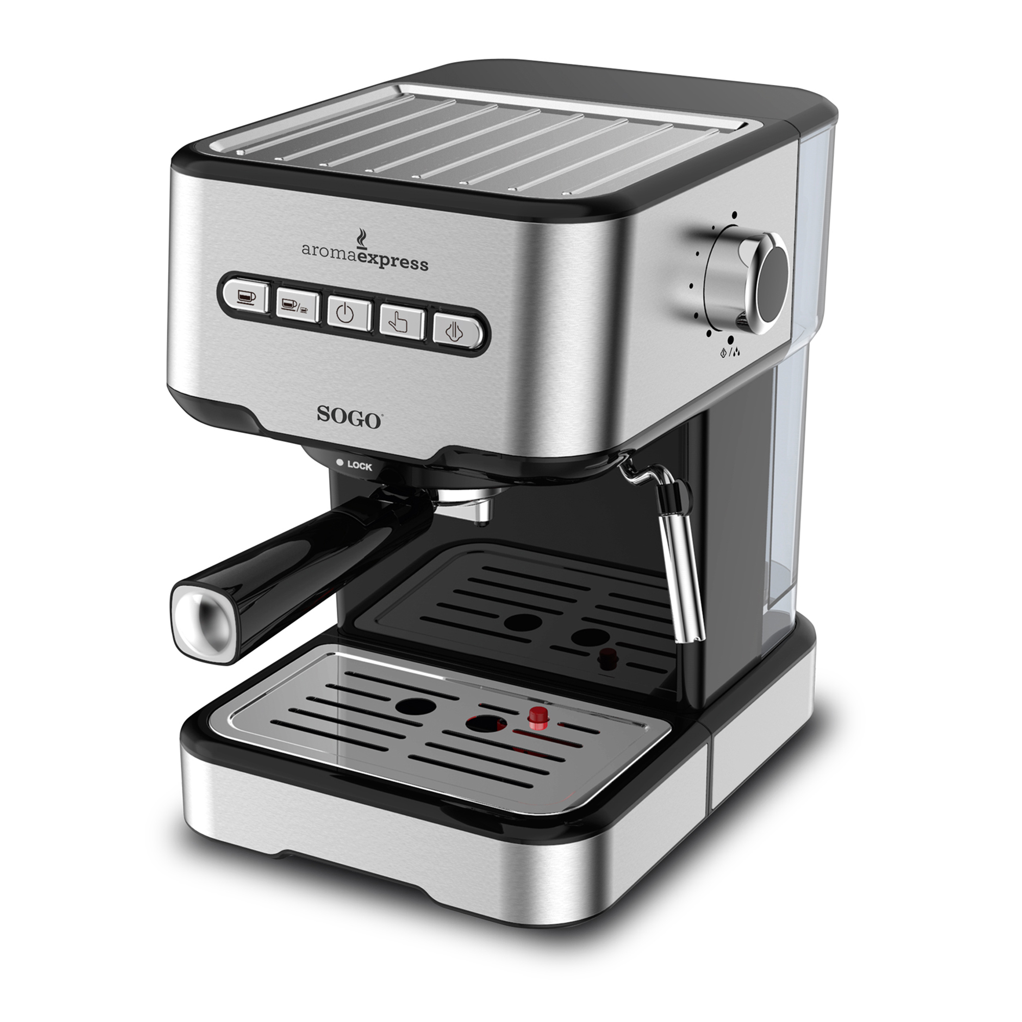 Cafetera Expreso 20 Bar 2 En 1 - 1,6L - 850W