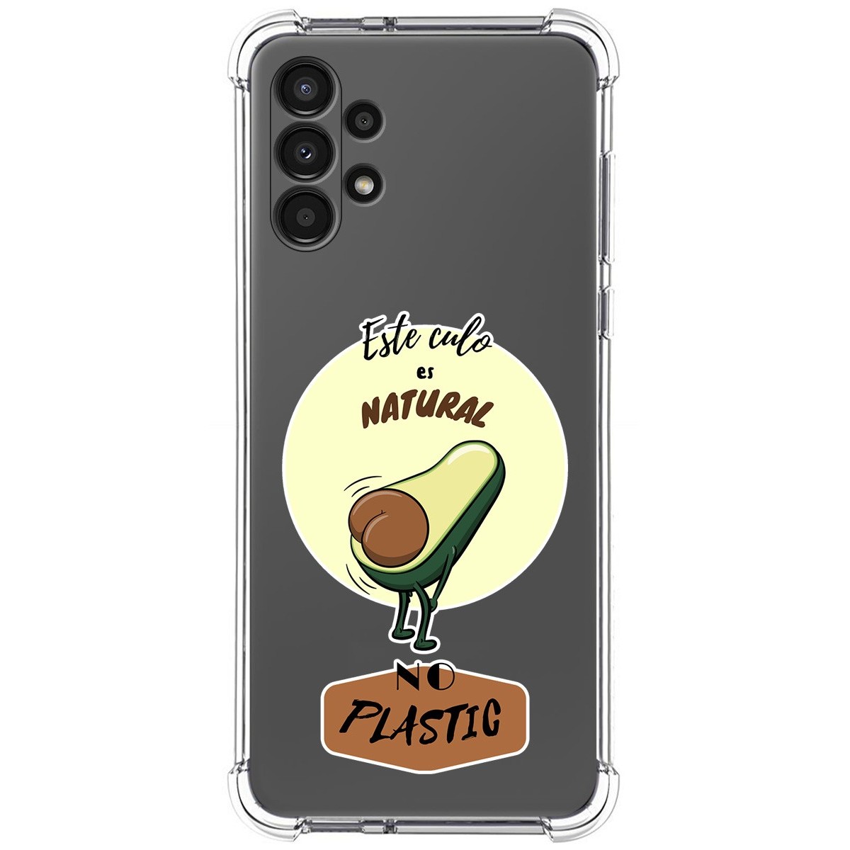 Funda Silicona Antigolpes para Samsung Galaxy A13 4G diseño Culo Natural Dibujos