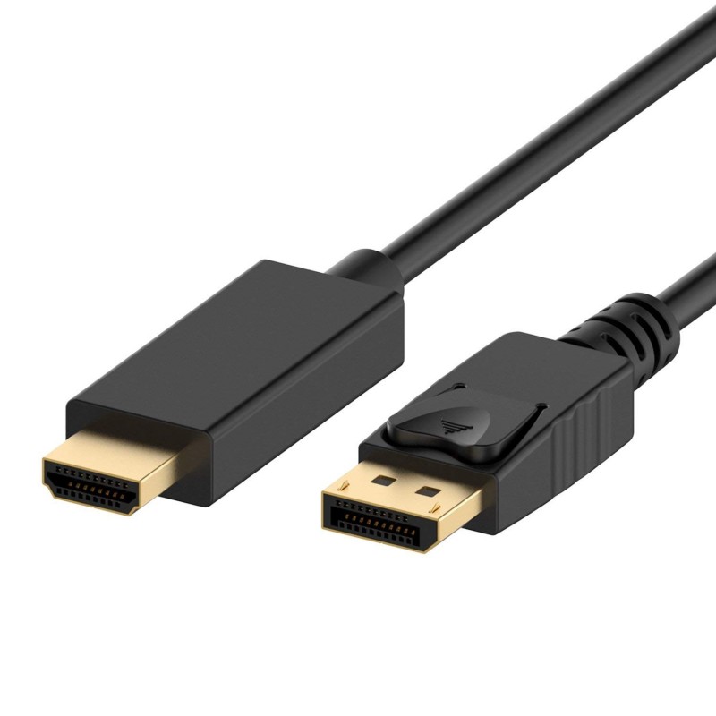 Ewent - EC1430 adaptador de cable de vídeo 1 m DisplayPort HDMI tipo A (Estándar) Negro EC1430