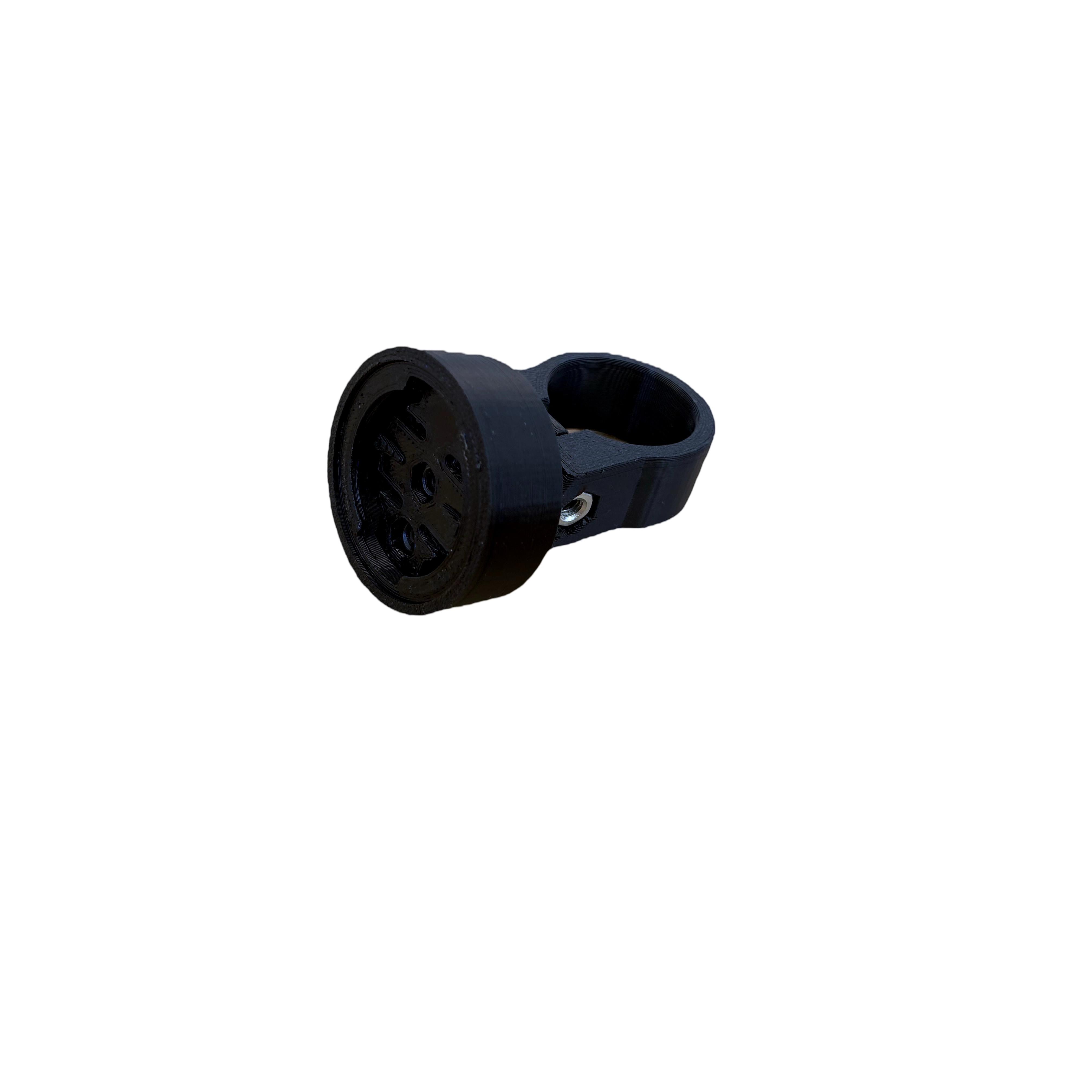 Montura de tija para Garmin Varia y Magene L508/Bryton Radar - Soporte ajustable para barras de 25,4mm, 27,2mm, 31,2mm. Sin marca