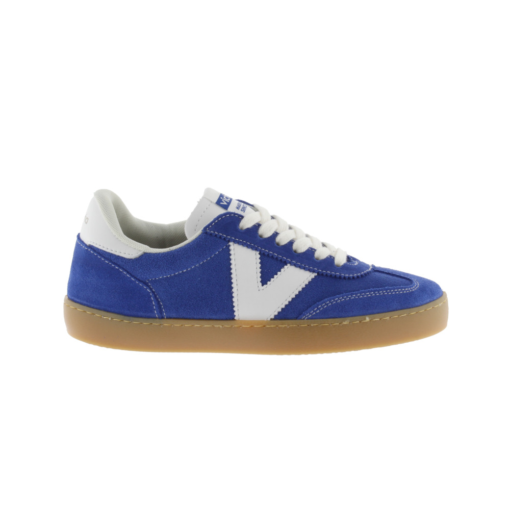 Victoria Berlín Ciclista Zapatillas de serraje con piezas en contraste y suela caramelo 1126212