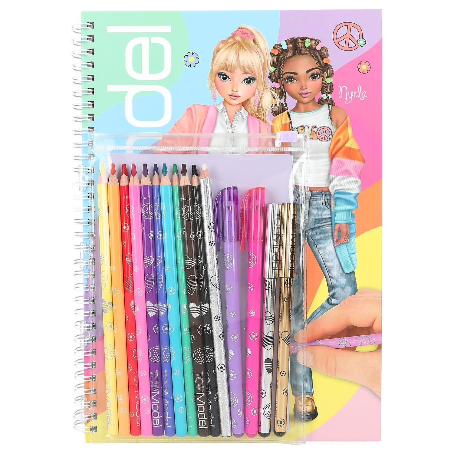 Libro Colorear Con Pinturas