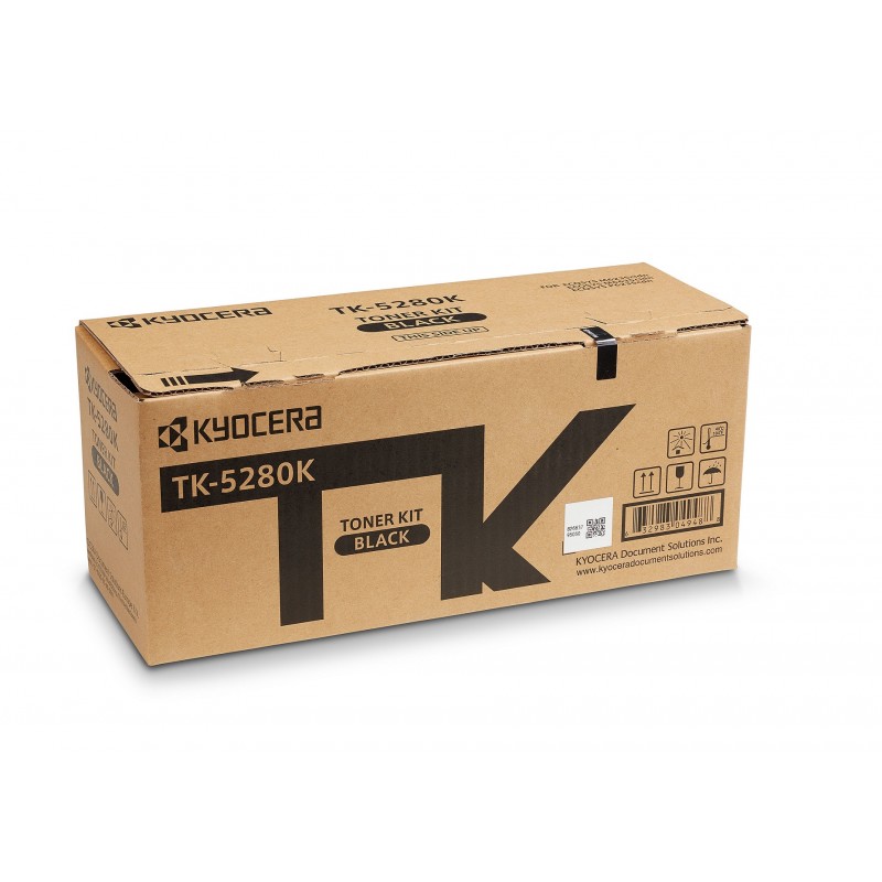KYOCERA - TK-5280K cartucho de tóner 1 pieza(s) Original Negro 1T02TW0NL0