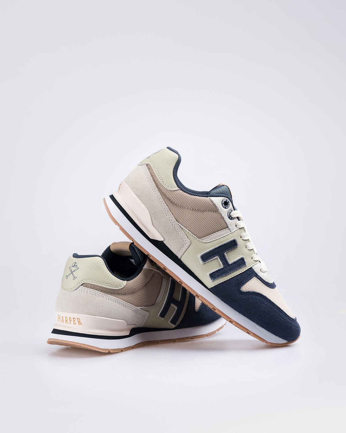 Harper & Neyer Zapatillas de Hombre con detalle lateral H