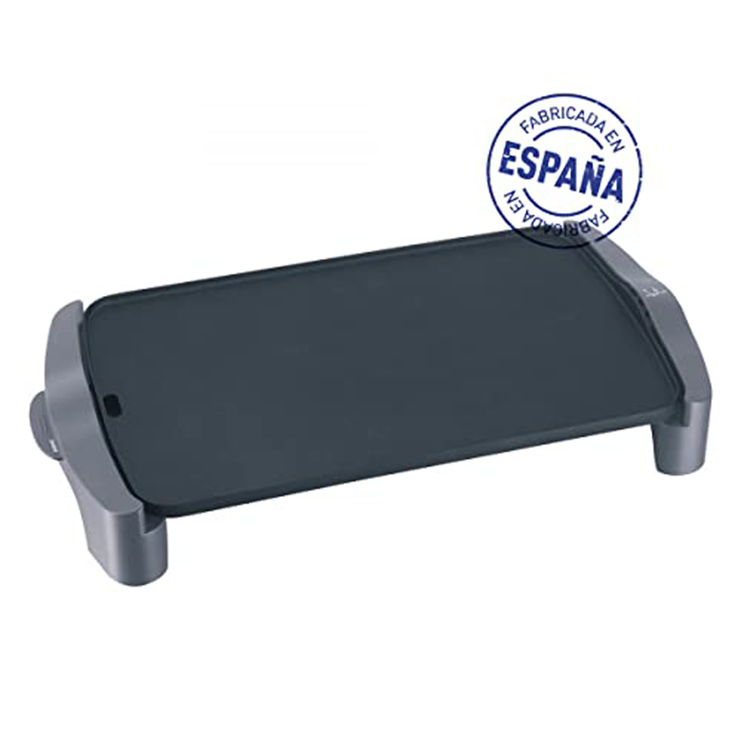 Jata Plancha de Asar Eléctrica Antiadherente Fabricada en España con resistencia M Magic, Superficie: 46 x 28 cm, Libre de PFOA, 2500 W de potencia [Clase de eficiencia energética A] - GR555A