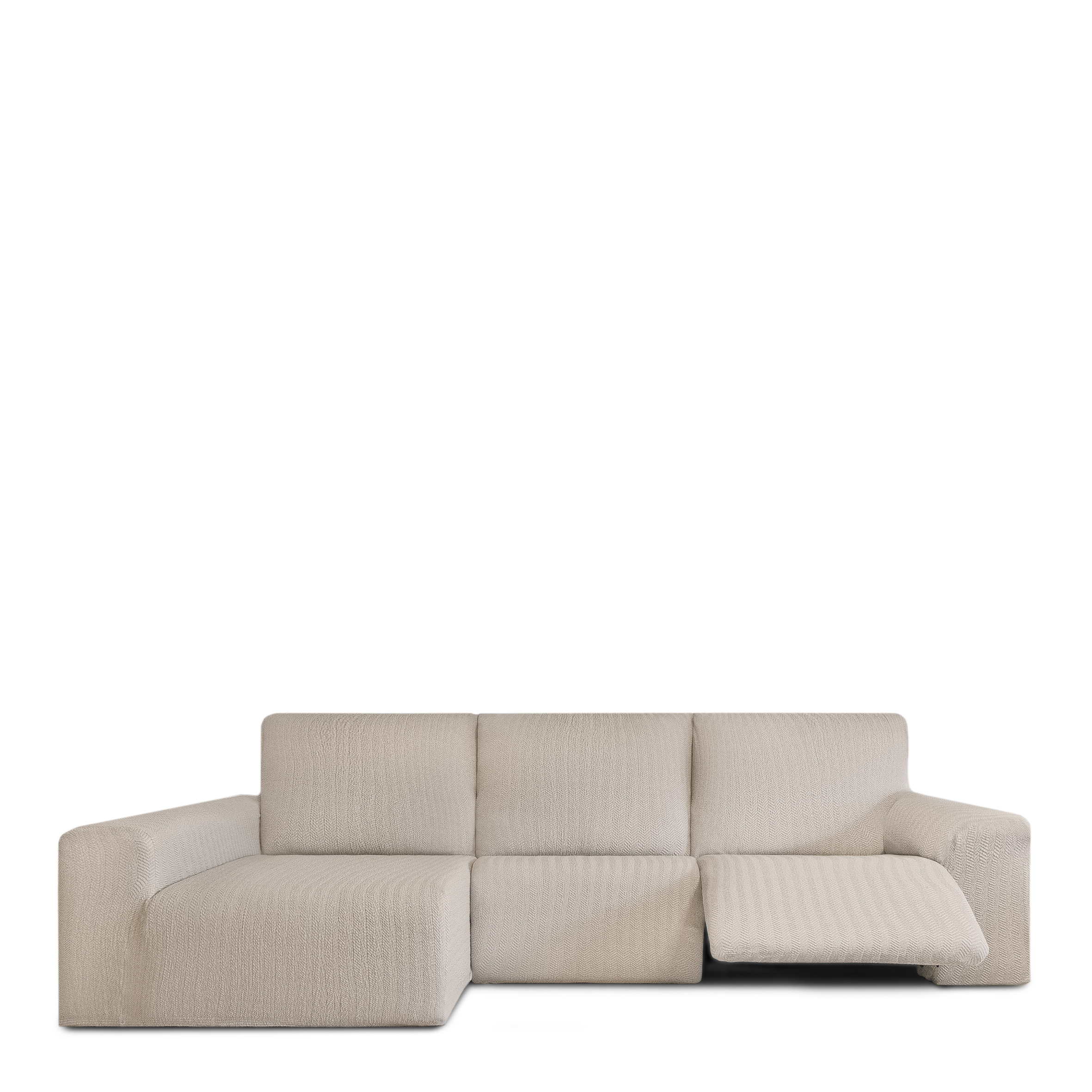 Funda de sofa m/0 ch. longue relax premium jaz izquierda (Mirando de frente) c/11, Tamaño brazo largo izquierda, 170x310x110cm, Fábricada en España