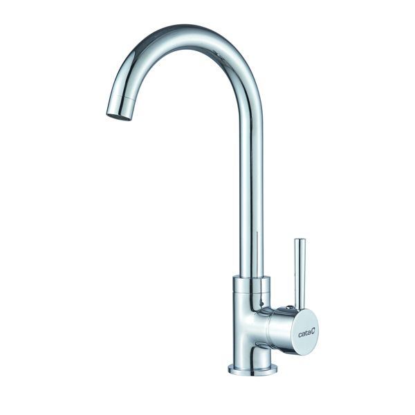 Grifo de cocina Monomando Caño alto CATA CMA CROMO