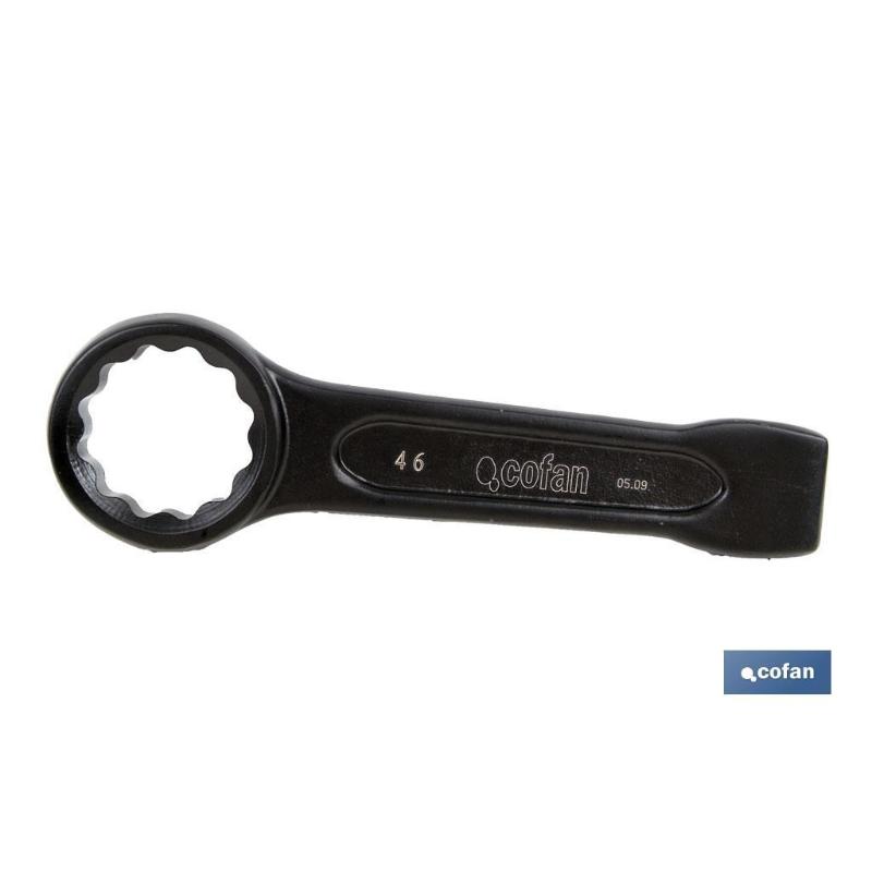 Llave estrella de golpe m-80