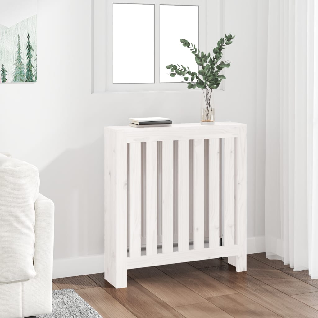 vidaXL Cubierta de Radiador Estantería Dormitorio Balda Color Marrón,  Natural,  Blanco y mas