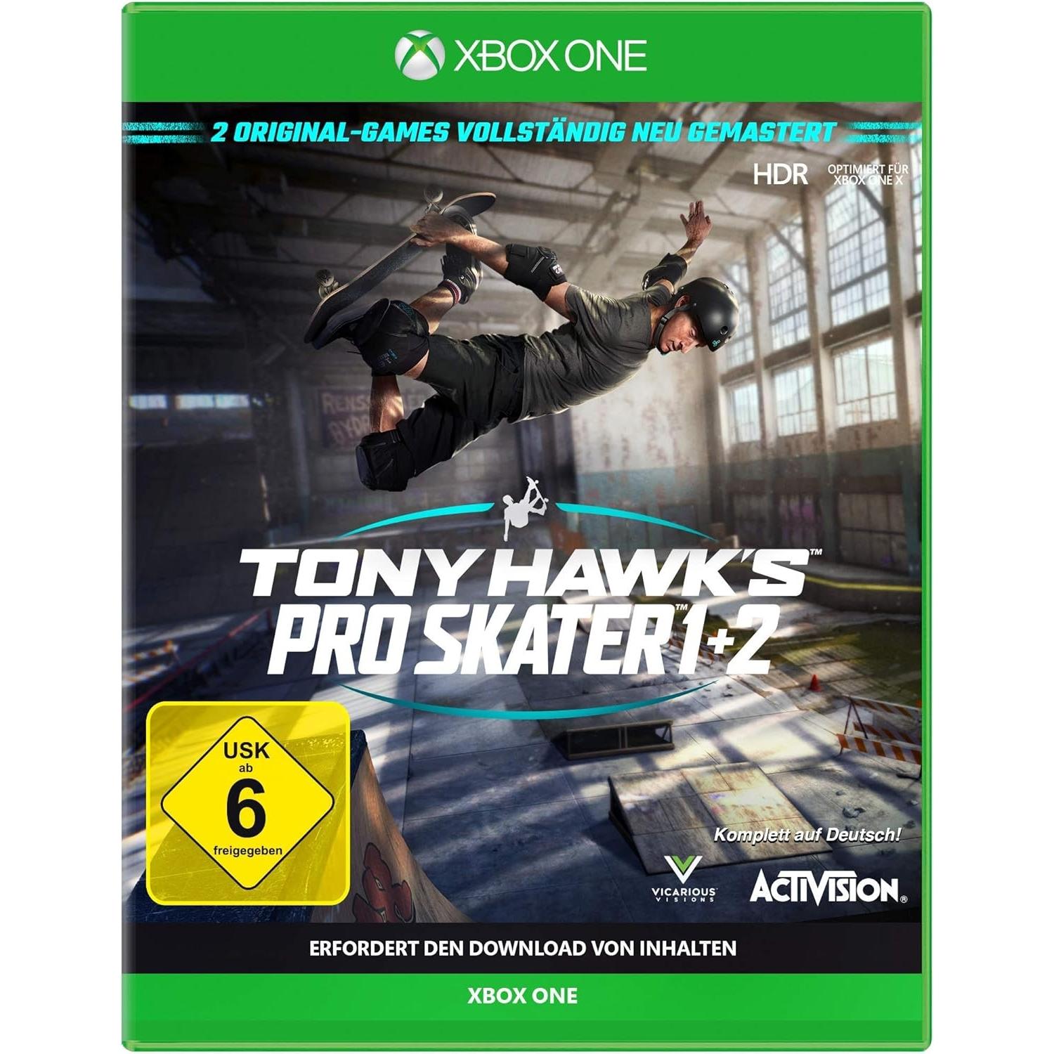 Tony Hawk's Pro Skater 1 + 2 Juego para Consola Microsoft Xbox One