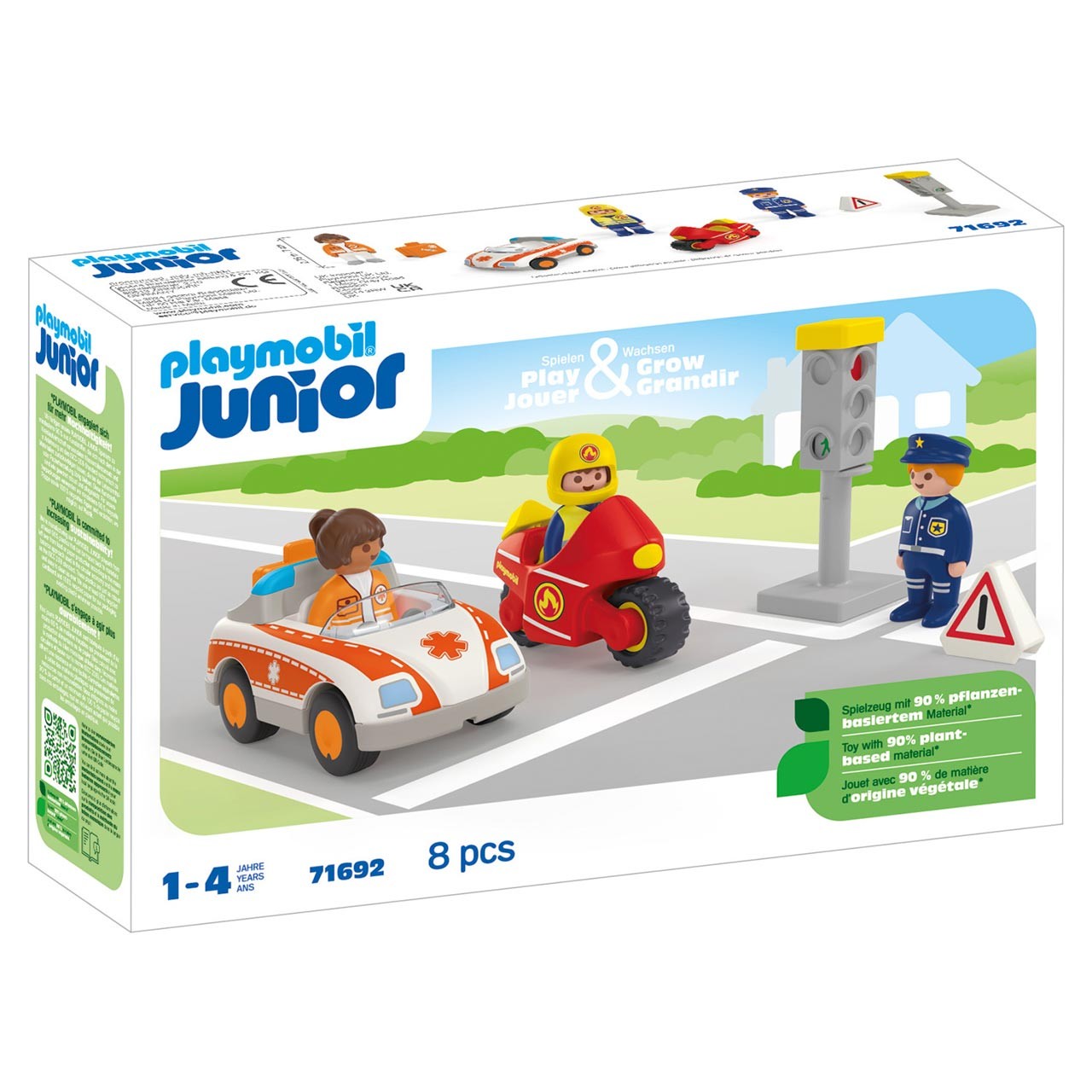 Junior: héroes del día a día 71692 PLAYMOBIL