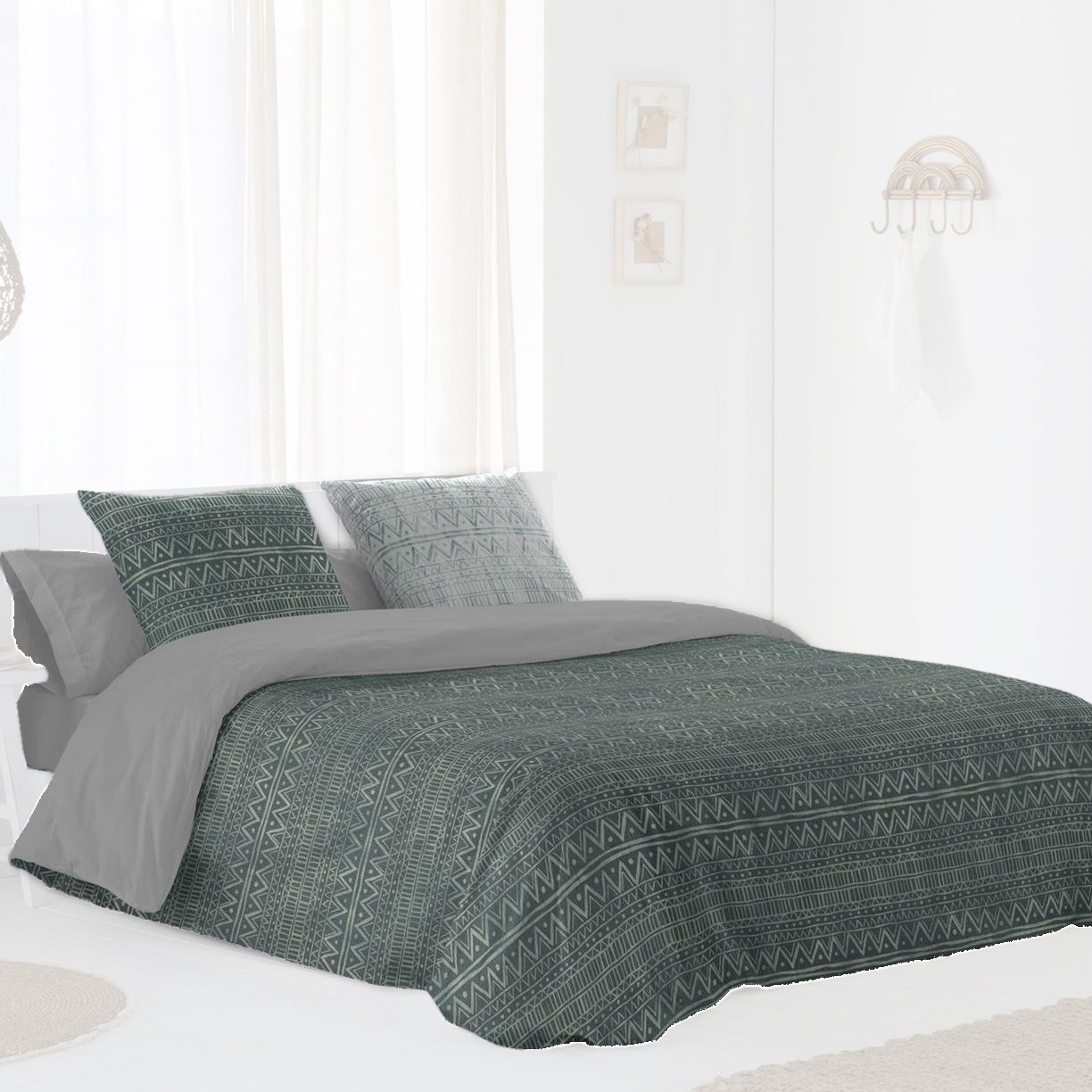JVR - FUNDA NORDICA J/2 P modelo TAXCO - Tejido 100% Algodón - Fabricado en España - Cama 90/105/135/150/160/180
